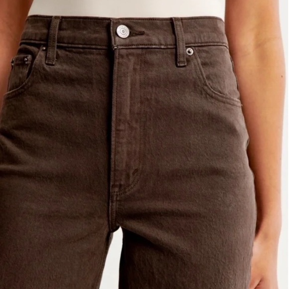 Abercrombie ultra high rise 90s straight jean - Picture 3 of 3